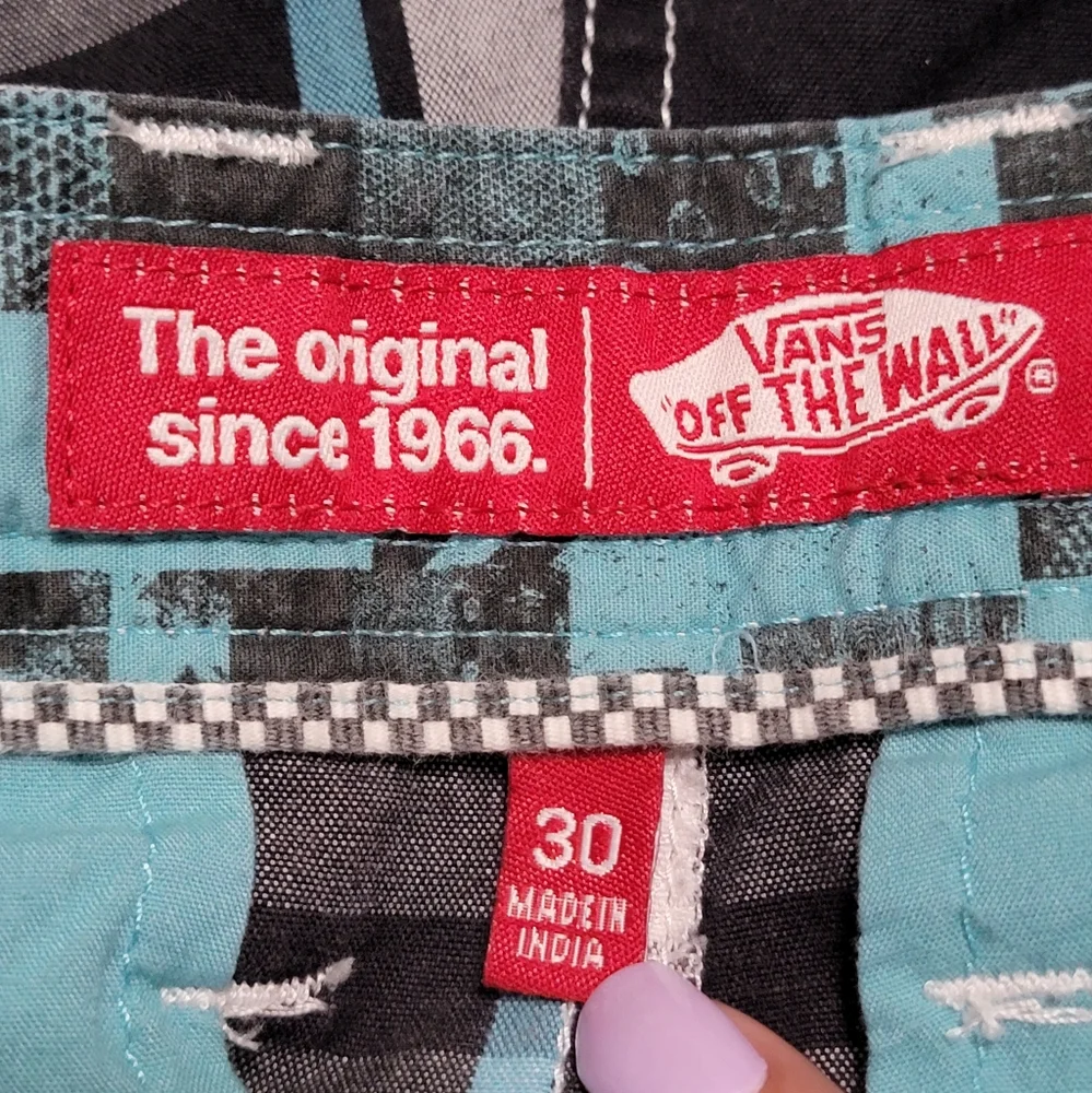 Vans Skateboard Plaid Shorts - Picture 8 of 10